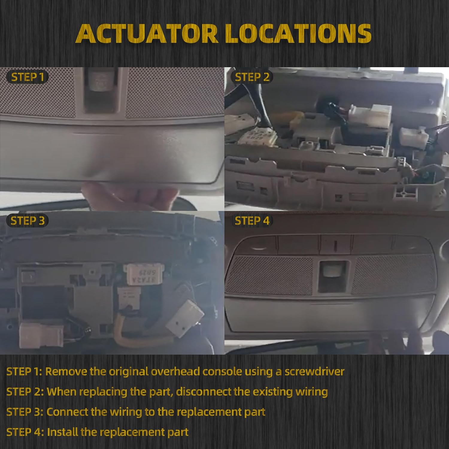 Dasbecan Interior Overhead Console Map Reading Light With Sunroof Compatible With 2013-2018 Nissan Altima Teana 2013-2015 Sentra Replace 26430-8995D Dome Ceiling Lamp