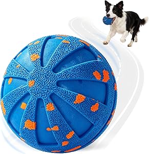 Interactive Dog Ball, Self-Moving Rolling Toy, Rechargeable | Automatic Jumping, Motion Activated, Mental Stimulation, 3 Modes, Anti-Boredom, Small Medium Large Breeds