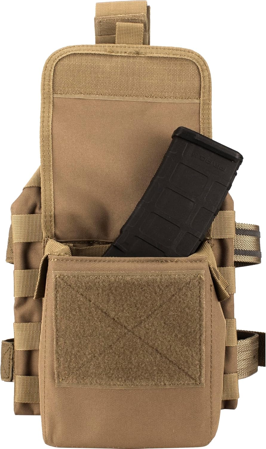 Loaded Gear Tactical Vest Light Outdoor Training Vest and Leg Platforms for Adults