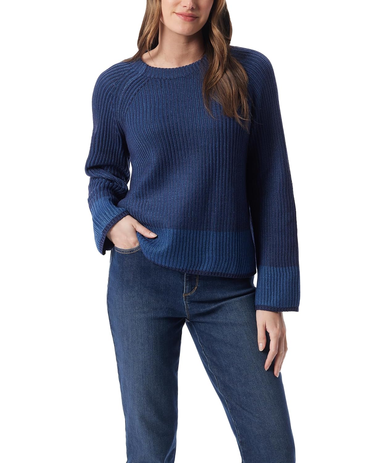 Gloria Vanderbilt Womens Bree Long Sleeve Pullover Sweater Standard