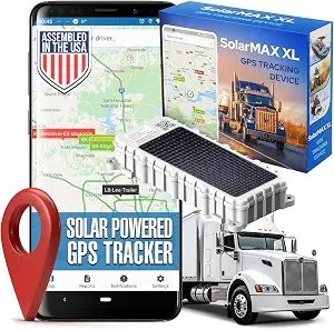 Lonestar SolarMAX XL Solar GPS Tracker for Vehicles and Equipment