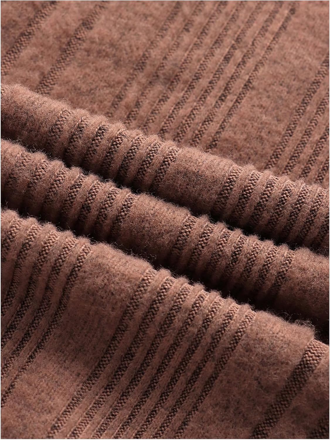 Verdusa Womens Plus Size Sweater Dress Fall Dresses Bell Long Sleeve Lightweight Short Sweater Dresses Corset Dress - Image 3