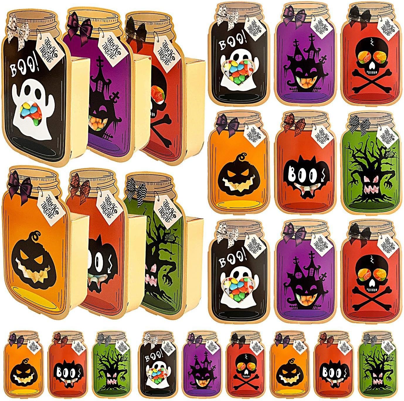 Amazon Halloween Treat Boxes, Halloween Craft Art Cards, Trick Or