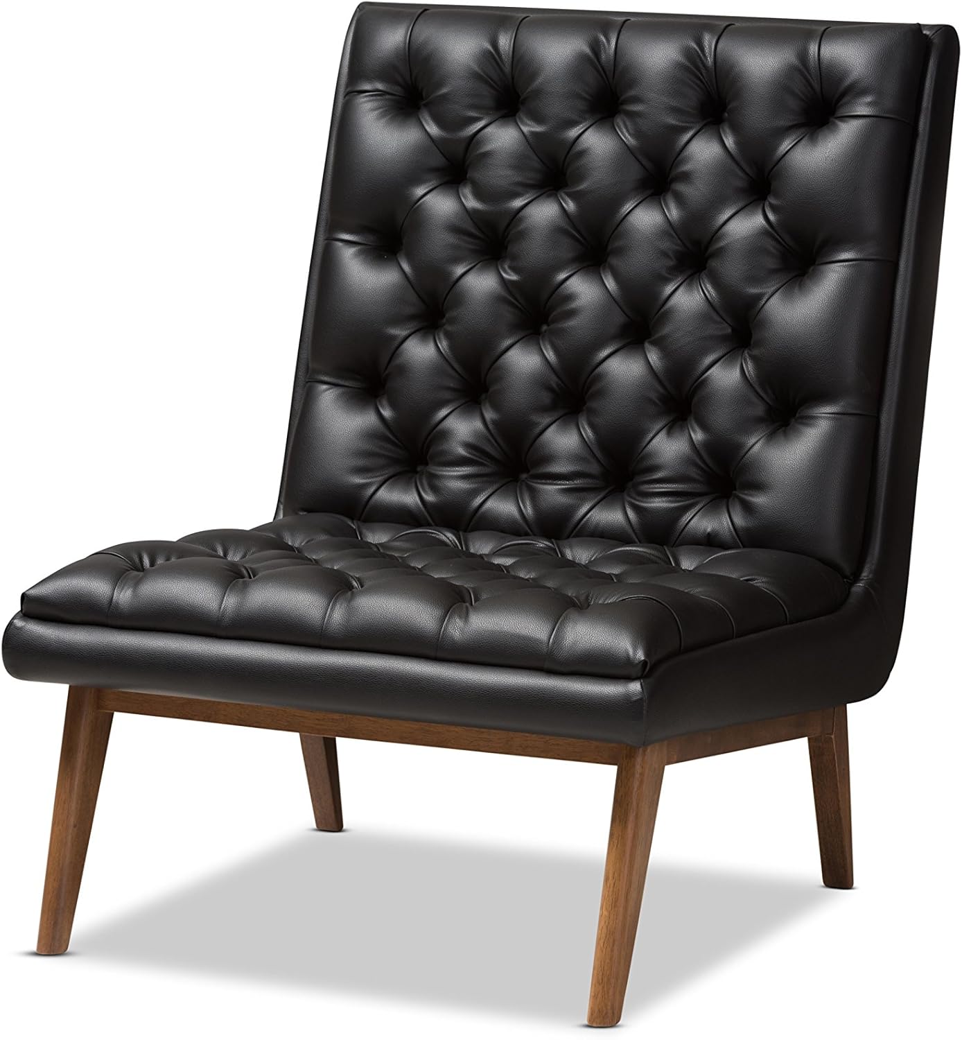 Baxton Studio Anabelle Chair, Black
