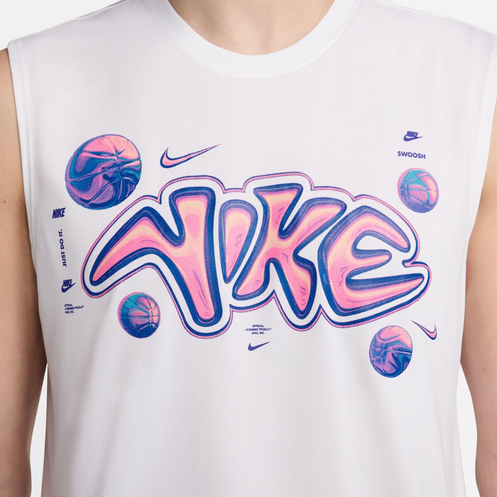 NIKE Top Mężczyźni Herren Dri-fit Tee Rgld Sl Og Su24