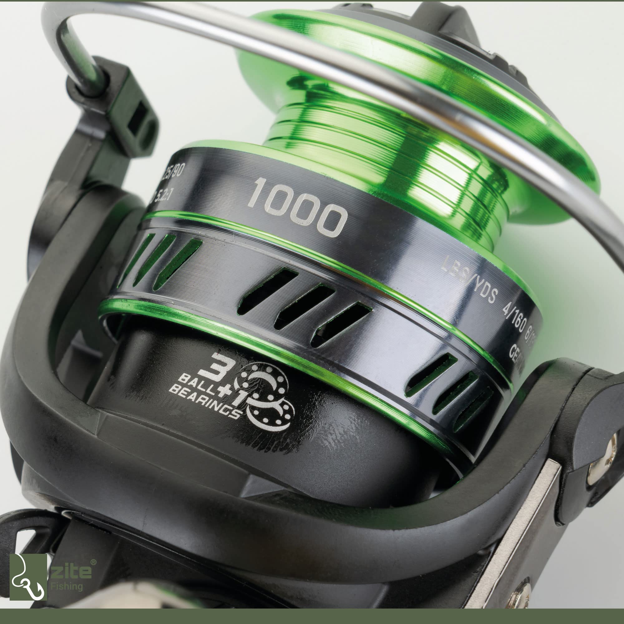 Zite Fishing UL Rute/Forellenrute 190cm 2-5g | Trout-Spoon Angel-Rute | Spinnrute Ultra Light mit Korkgriff zum Barsch & Forellen Angeln, Angeln Rute, Spinnruten, Forellen-Rute, Forellen-Angel