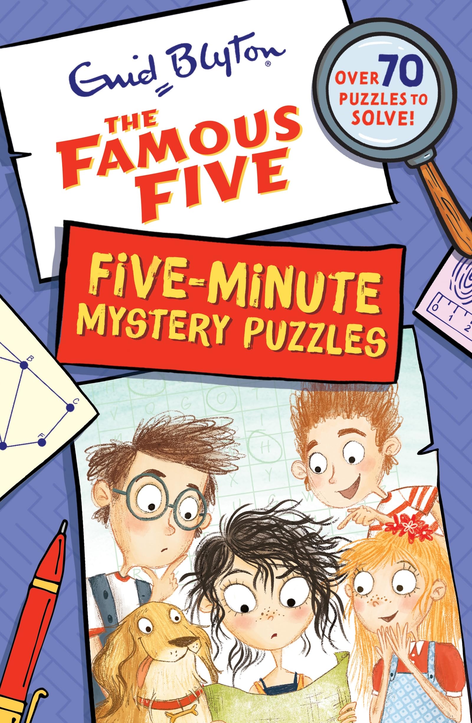 Five-Minute Mystery Puzzles (Famous Five)