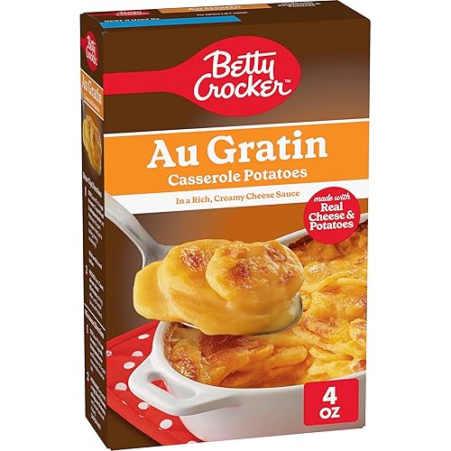 Betty Crocker Au Gratin Casserole Potatoes, Made with Real Cheese,