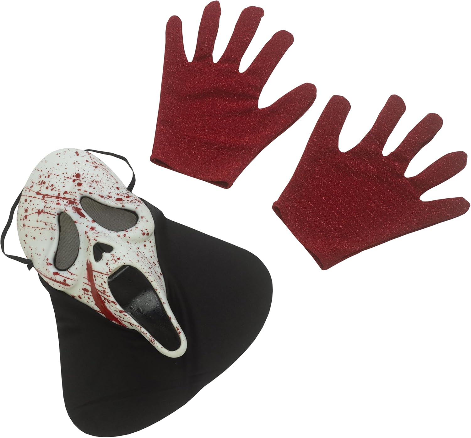 Fun World Deluxe Crimson Ghost Face® Child Costume, Medium