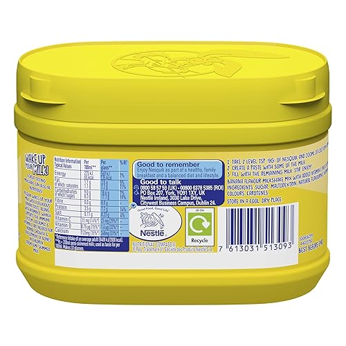 Miniatura 2 de Nesquik Batido de leche sabor plátano en polvo 10.58 oz (paquete de 5)