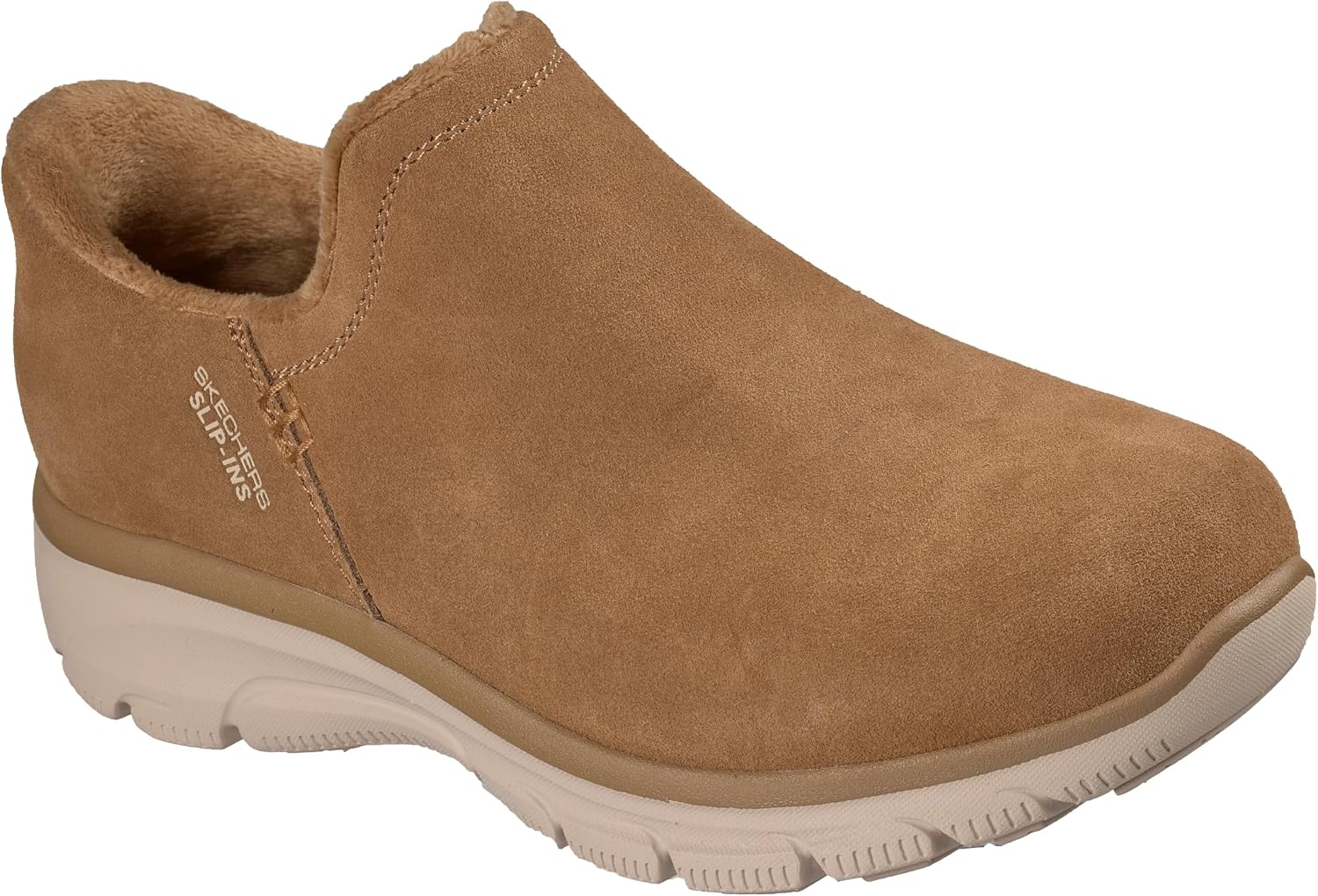 Skechers Women's Easy Going-Modern Hour Suede Hands Free Slip-Ins Ankle Boot