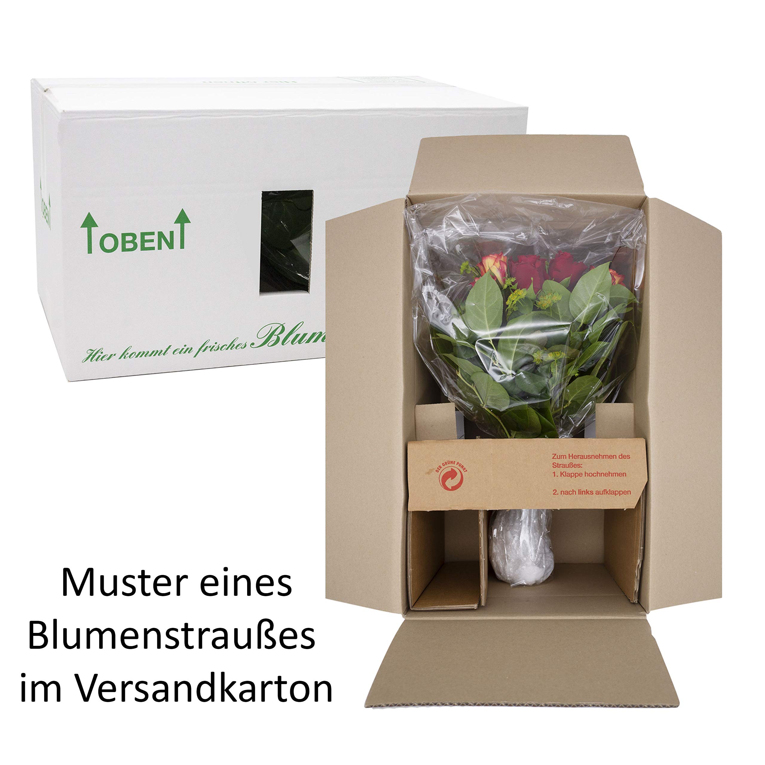 Dominik Blumen und Pflanzen, Blumenstrauß Mein Glück und Grußkarte "Geburtstag"