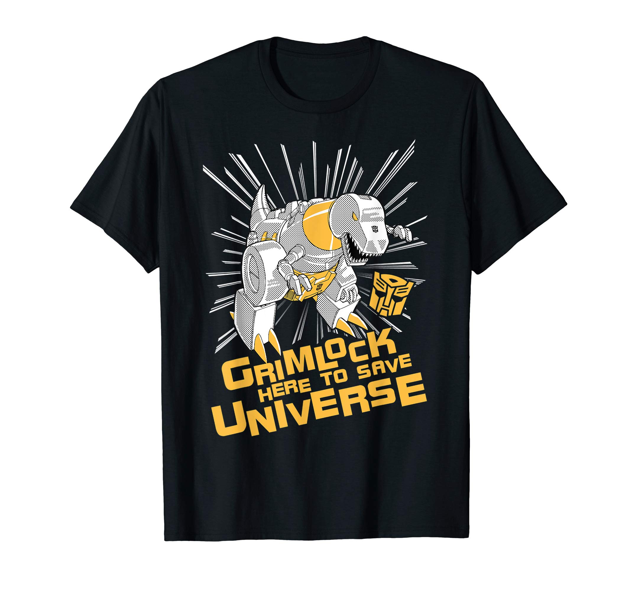 Transformers Grimlock Here To Save Universe Retro Vintage T-Shirt