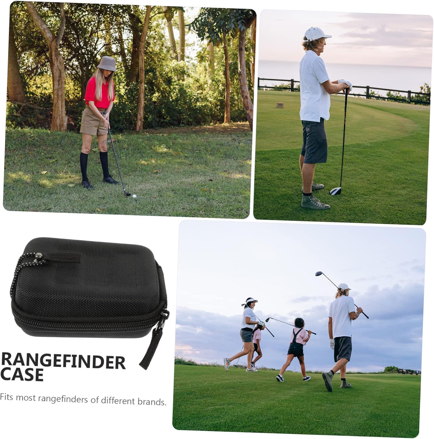 SUPVOX Golf Rangefinders Range Pouch Rugged Case Home Storage Bag Disc Golf Storage Organization Bag