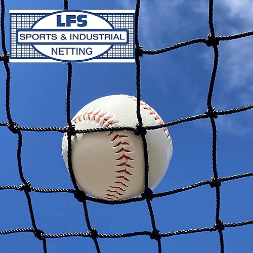 Miniatura 7 de LFS Sport Netting #42 HDPE Jaula de bateo (solo red)