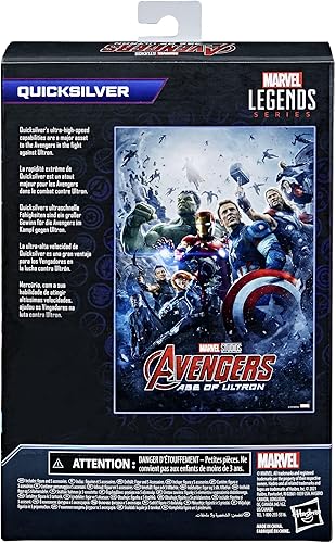 Vista 3 de Avengers Infinity Saga Marvel Legends Figura de Quicksilver