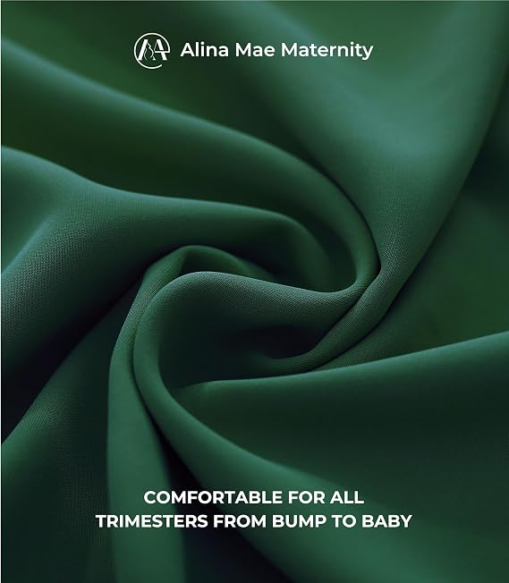 Maternity Scrubs Shirt for Women Doctor Uniform Short Sleeve