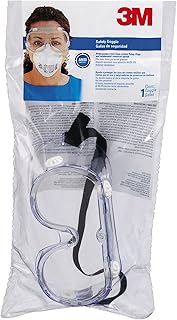 3M Safety 91252-8002S Safety Goggle, 1-Pack, Clear