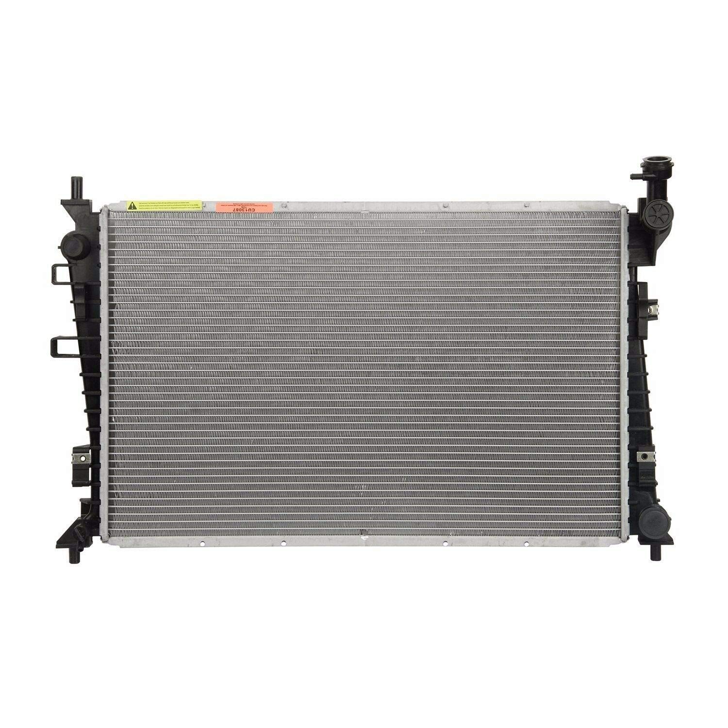 BESUTO Aluminum Radiator | Compatible with Ford FOCUS L4 2.0,2008-2009 | 16mm Core Thickness | Replaces CU13087