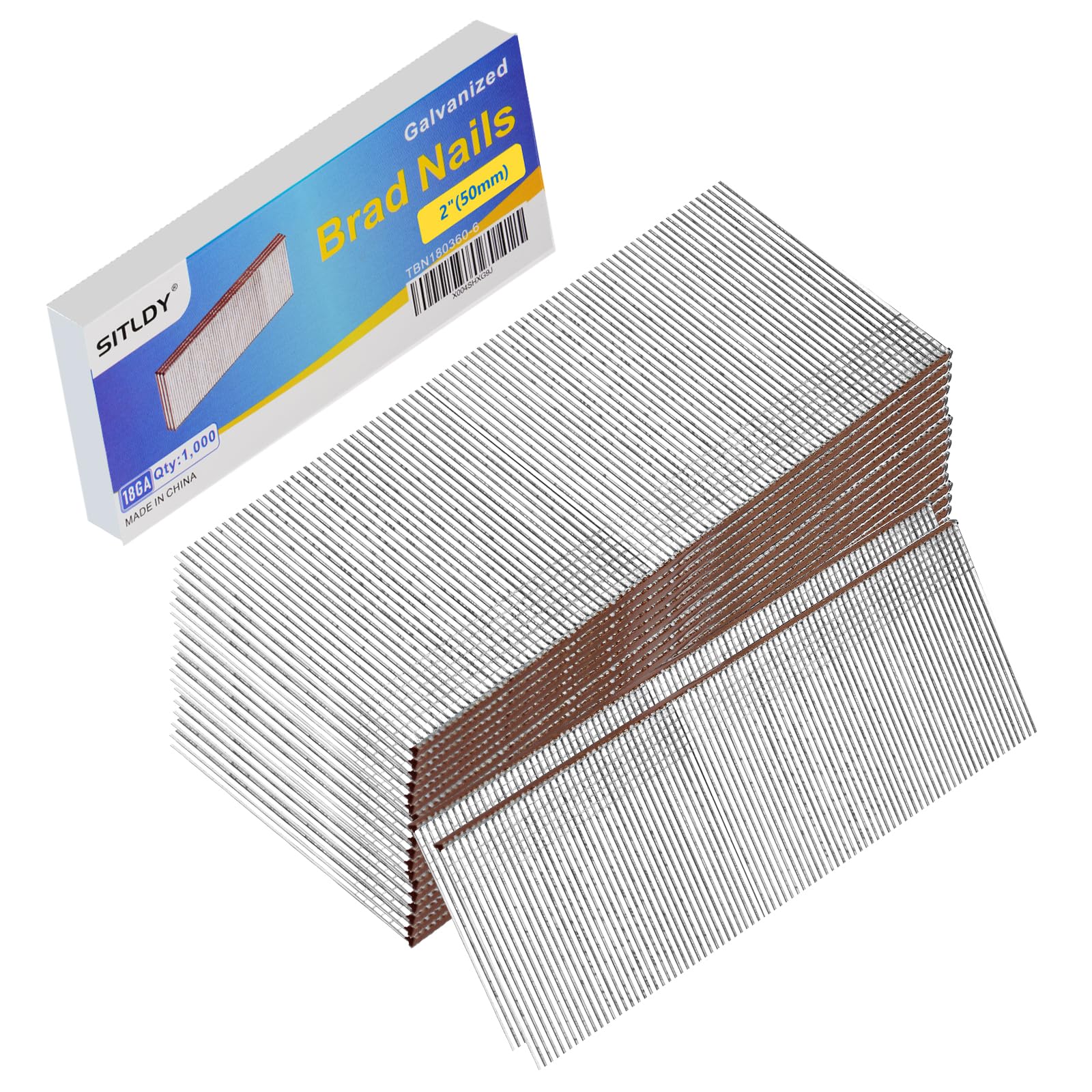 18 Gauge Galvanized Brad Nails - 1600 Pack -10