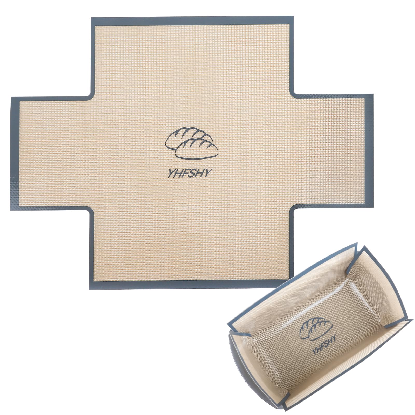 Silicone Bread Loaf Pan Liner(2-Pack) - Non-Stick and Reusable Bread pan Liner for bread, pound cakes?meatloaf - fit for 9x5