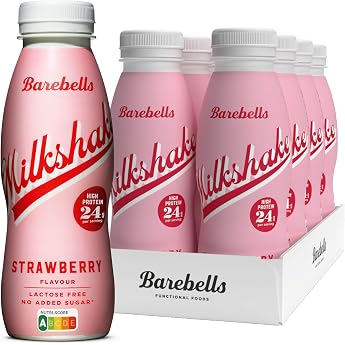 Barebells Strawberry Milkshake 330 ml Pack of 8