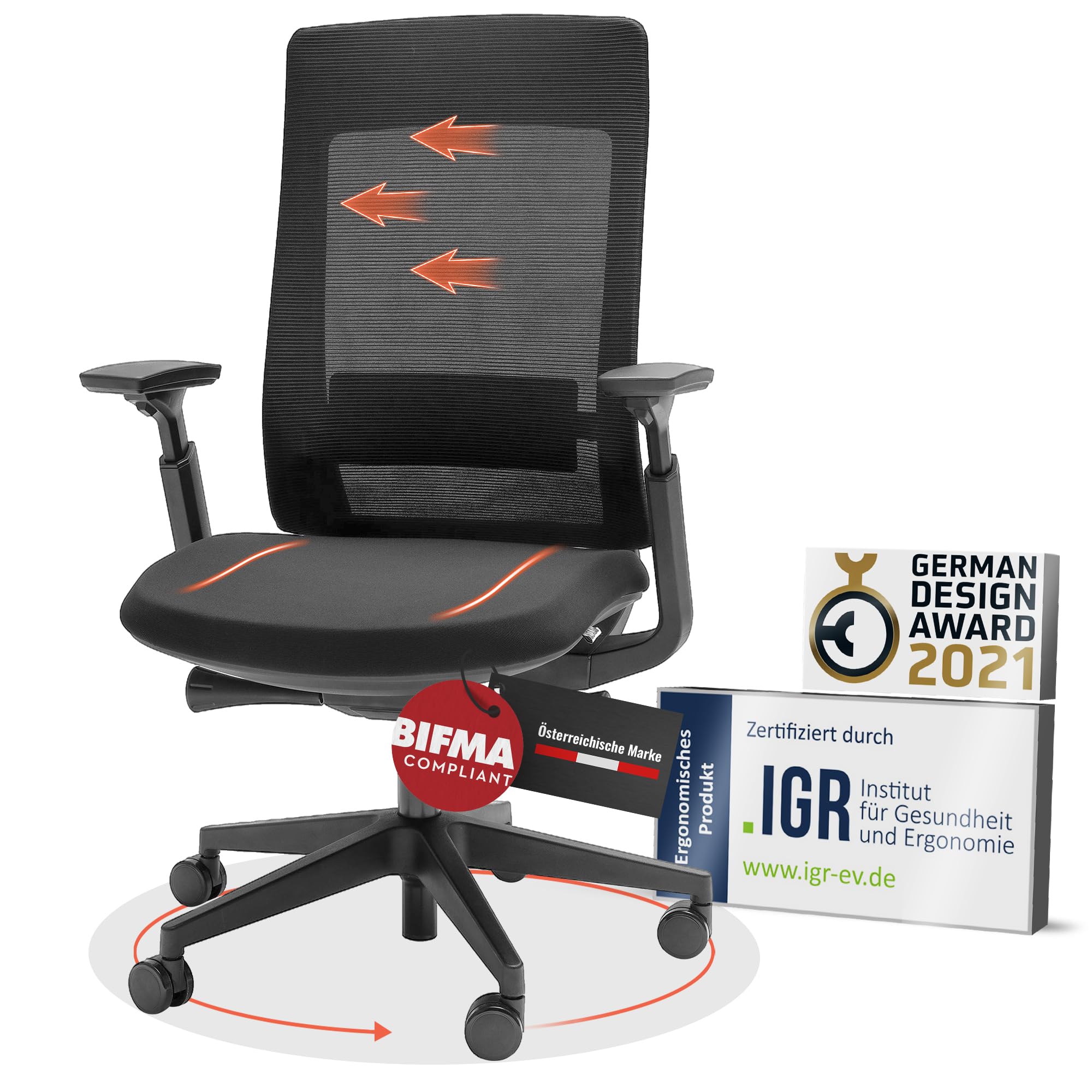 Ergonomischer Ballstuhl - Gegen Rückenschmerzen & Für Bessere Haltung!