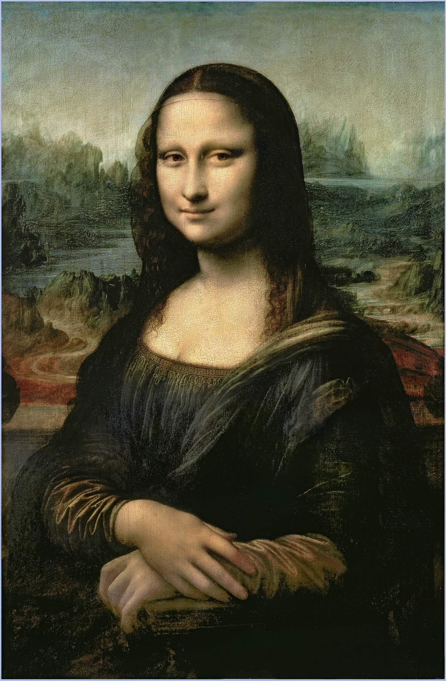 Amazon.com: da Vinci Mona Lisa (1503) Wall Decal 31.5