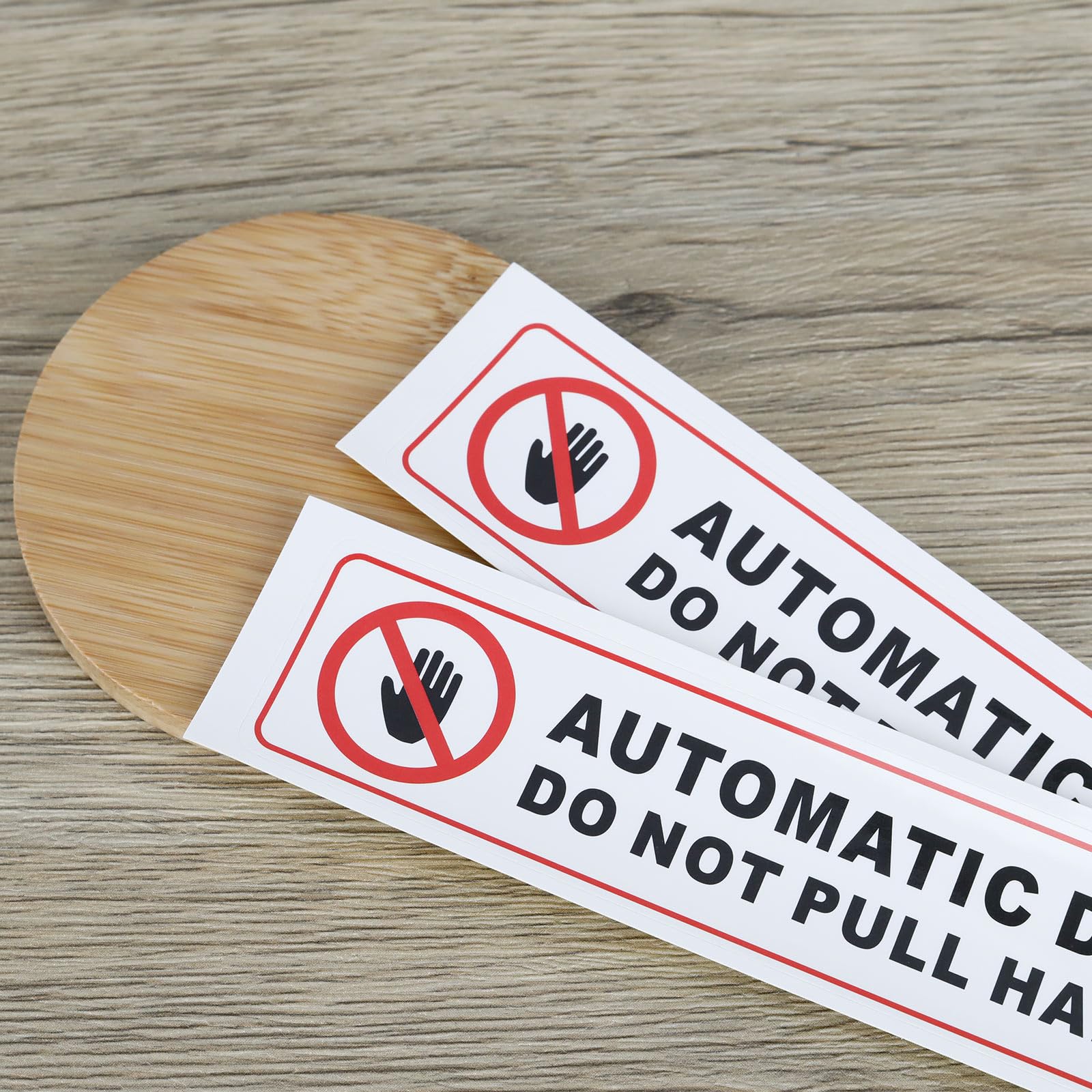 Adesivi Di Sicurezza Per Portiere Auto - Set Di 2, Con Scritta "Non Tirare", Per Evitare Collisioni E Danni