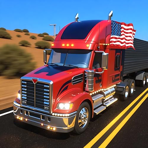 American Truck Simulator - Real City US Truck 4x4 cargo Driving Simulator Games 2025