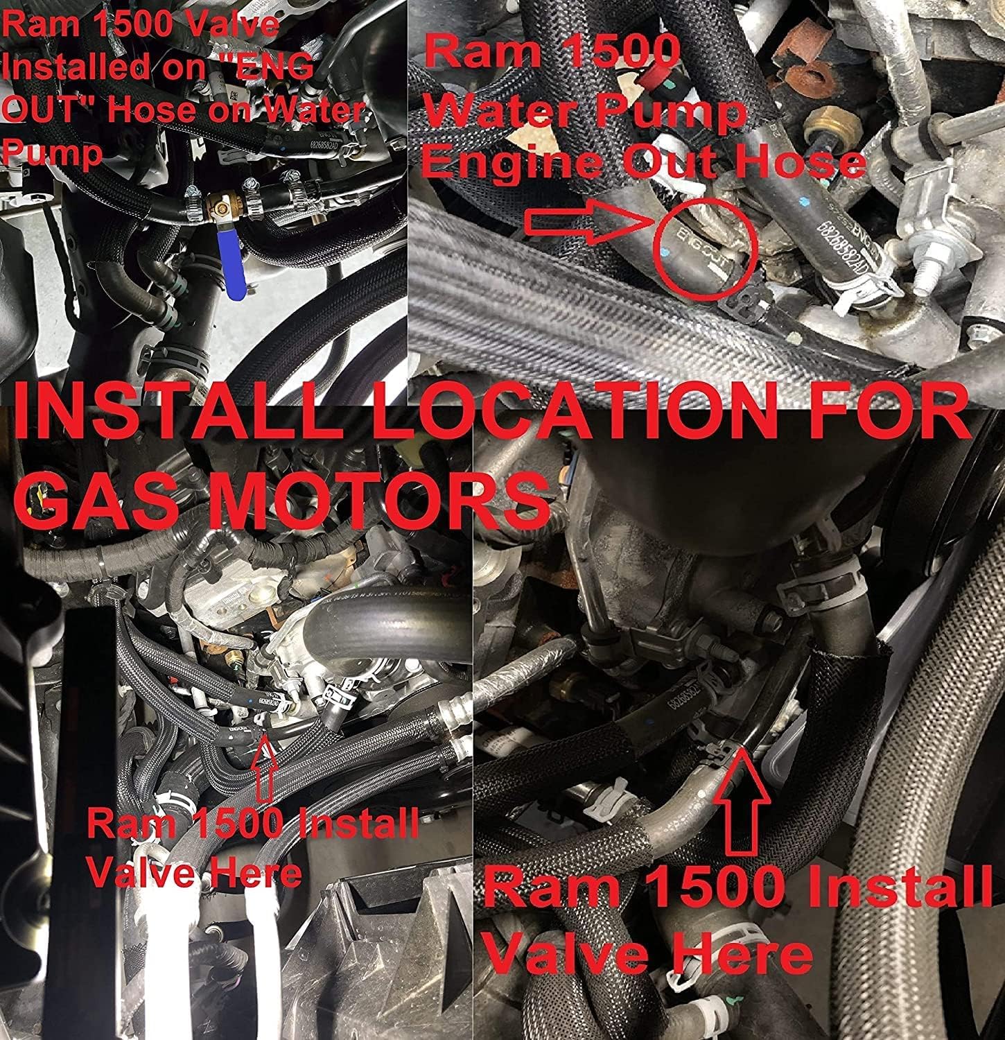 Muzzys UNIVERSAL A/C HACK KIT, Fits MOST Vehicles and ALL 5/8" and 3/4" ID Heater Hose systems. Repair cars and trucks with Weak/Warm Air Conditioning, Faulty Blend Door, Heater Core By-Pass Mod Fix.