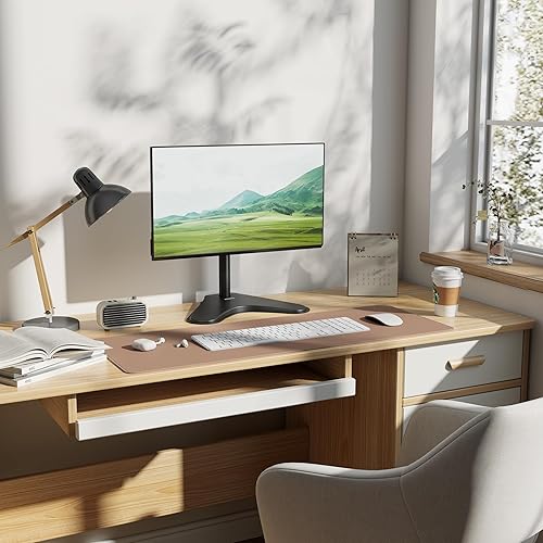 Miniatura 4 de Mount-It! Soporte de monitor para escritorio, soporte de monitor individual independiente para pantallas de 21.5 a 32 pulgadas, soporte VESA