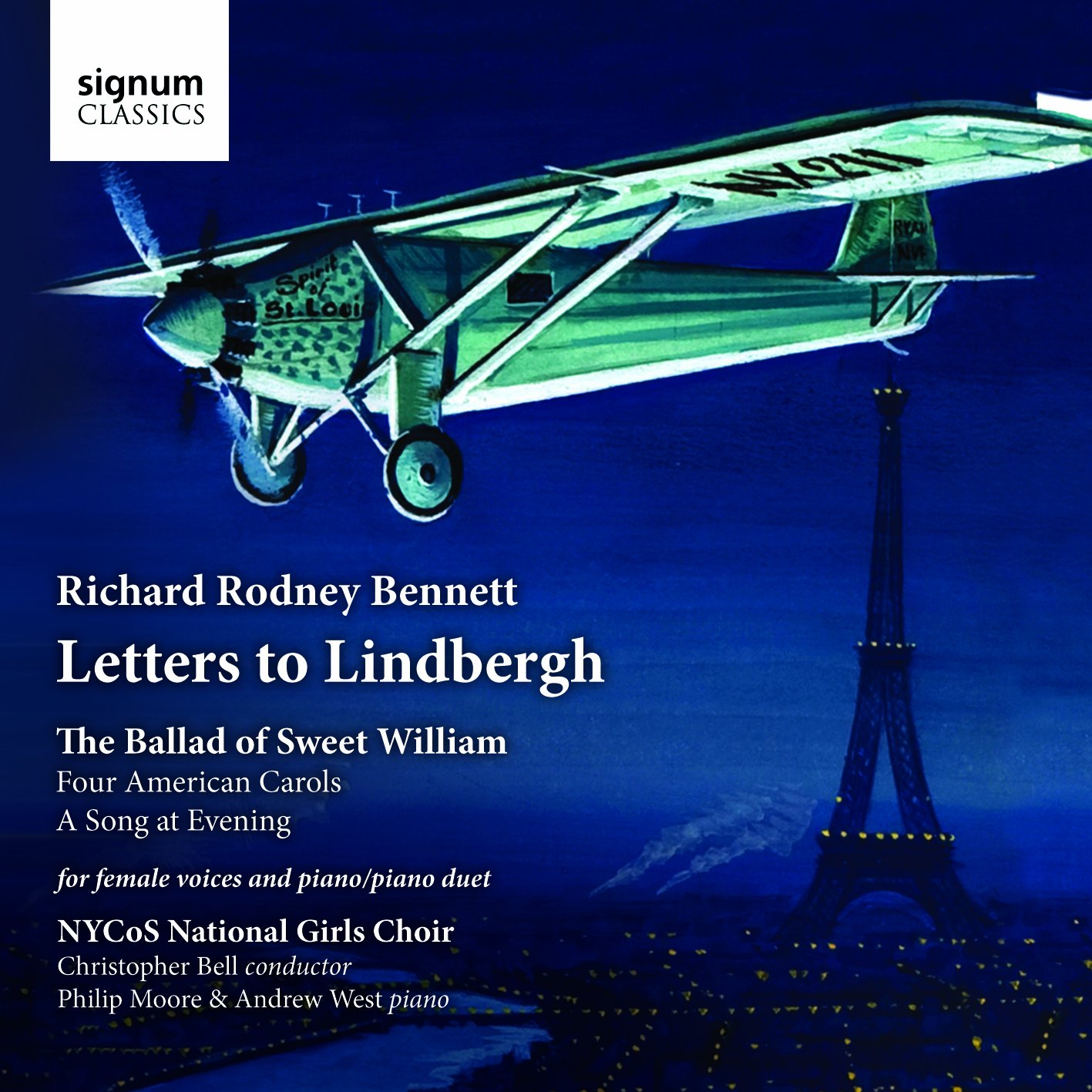 Richard Rodney Bennett: Letters To Lindbergh