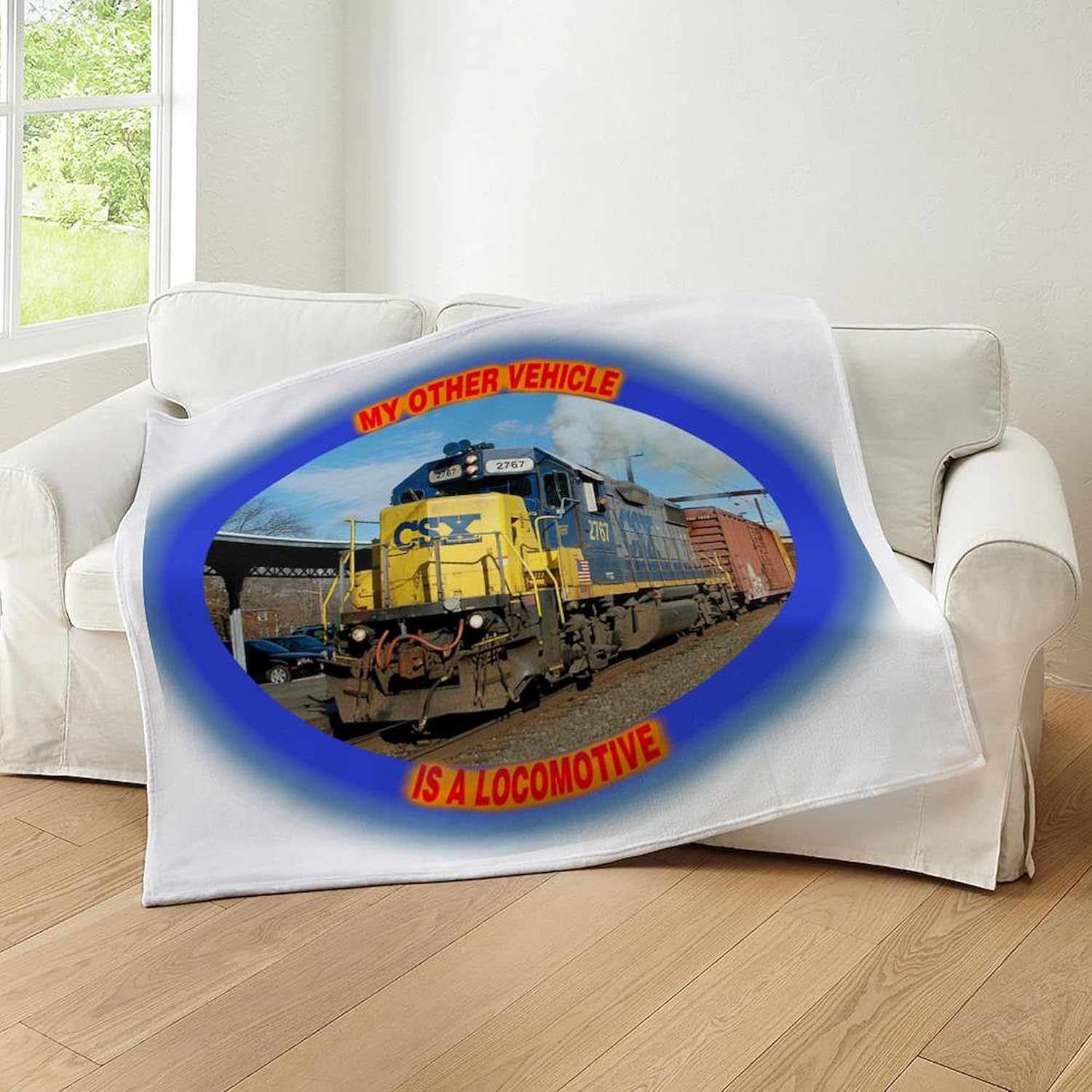 CafePress CsxTeeFinal Throw Blanket Super Soft Fleece Plush Throw Blanket, 60"x50"