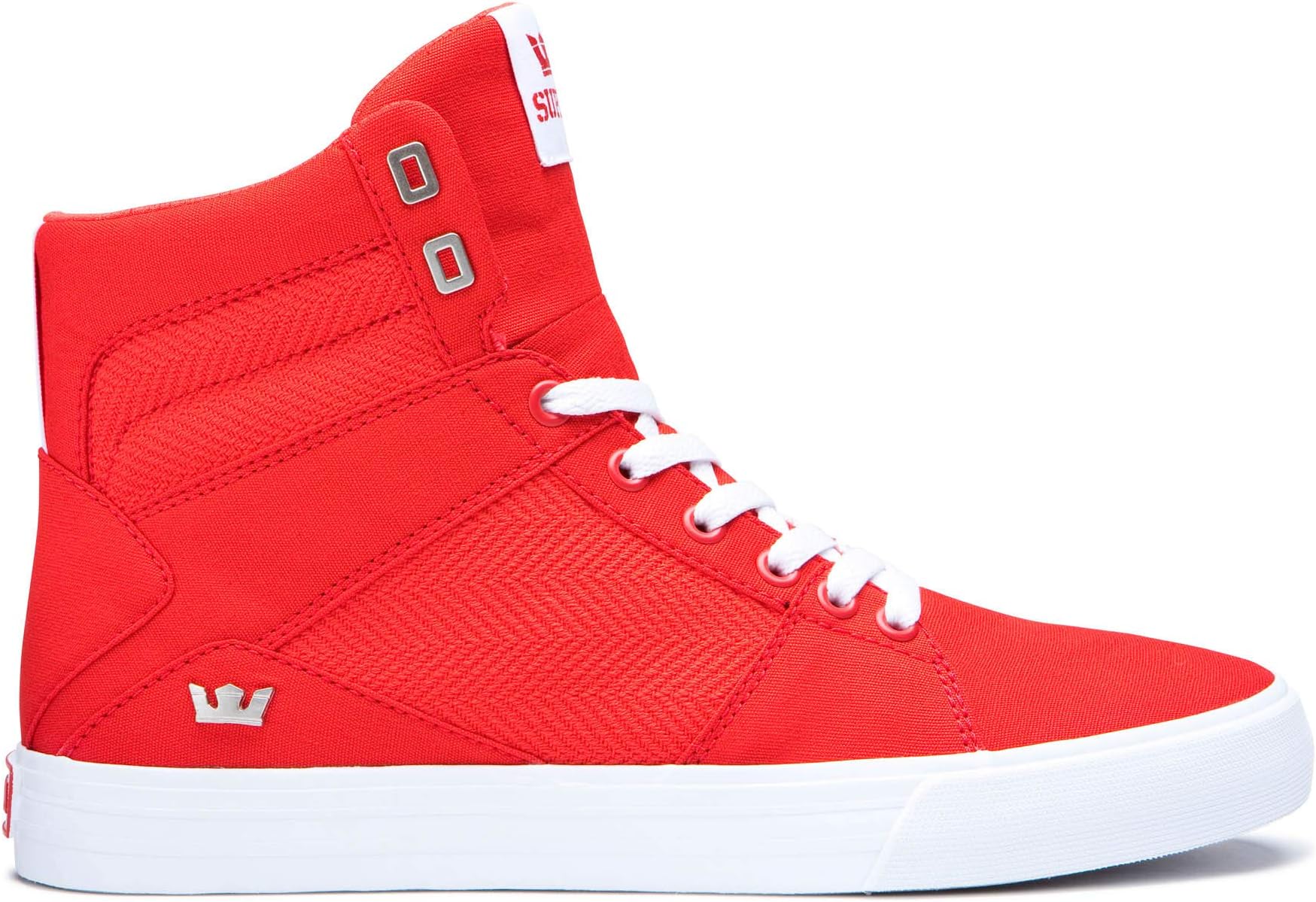 Supra Aluminum High Top Lace Up Sneaker Shoes