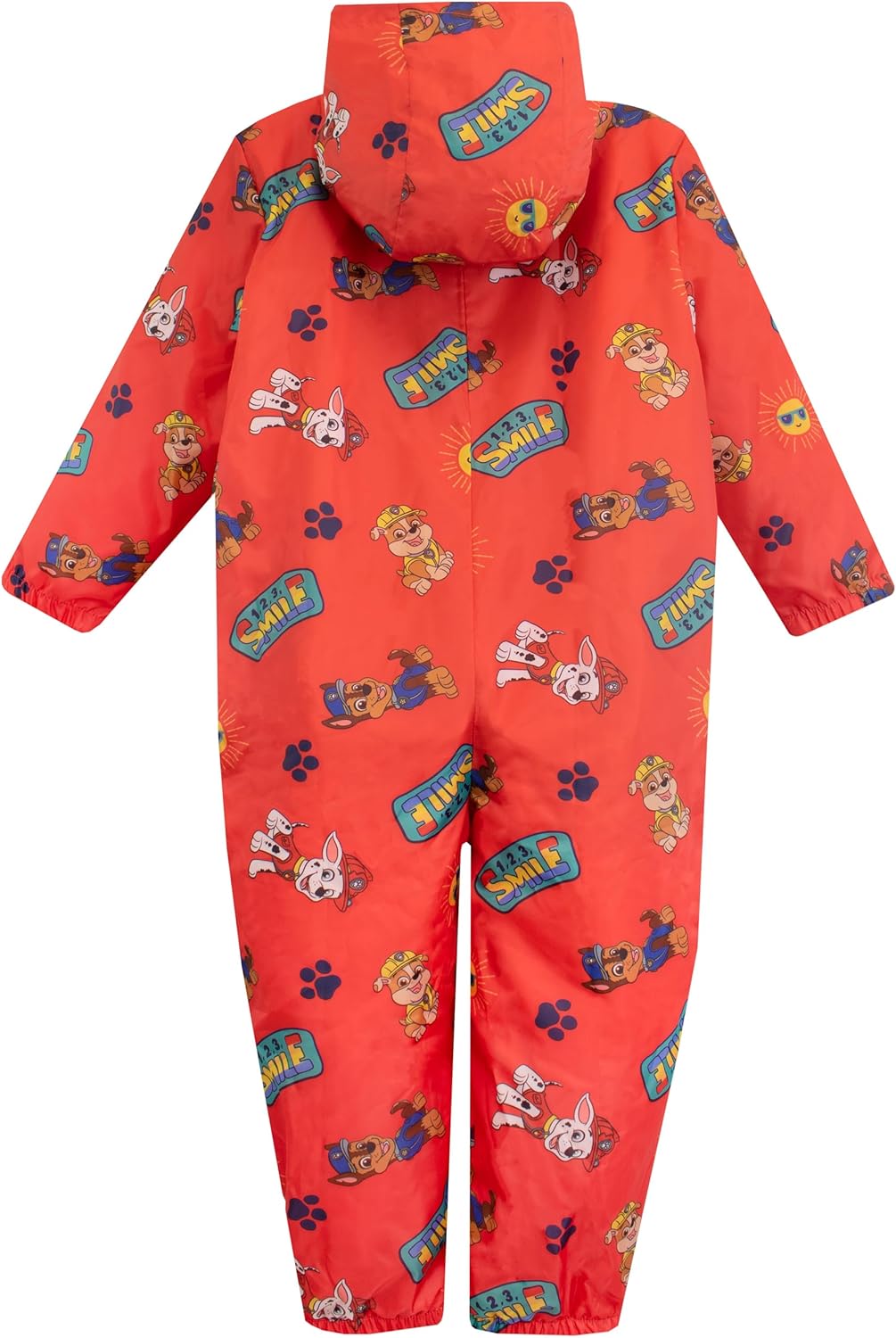 Paw Patrol Rain Suit | Chase, Marshall and Rubble Waterproof Coverall for Toddler