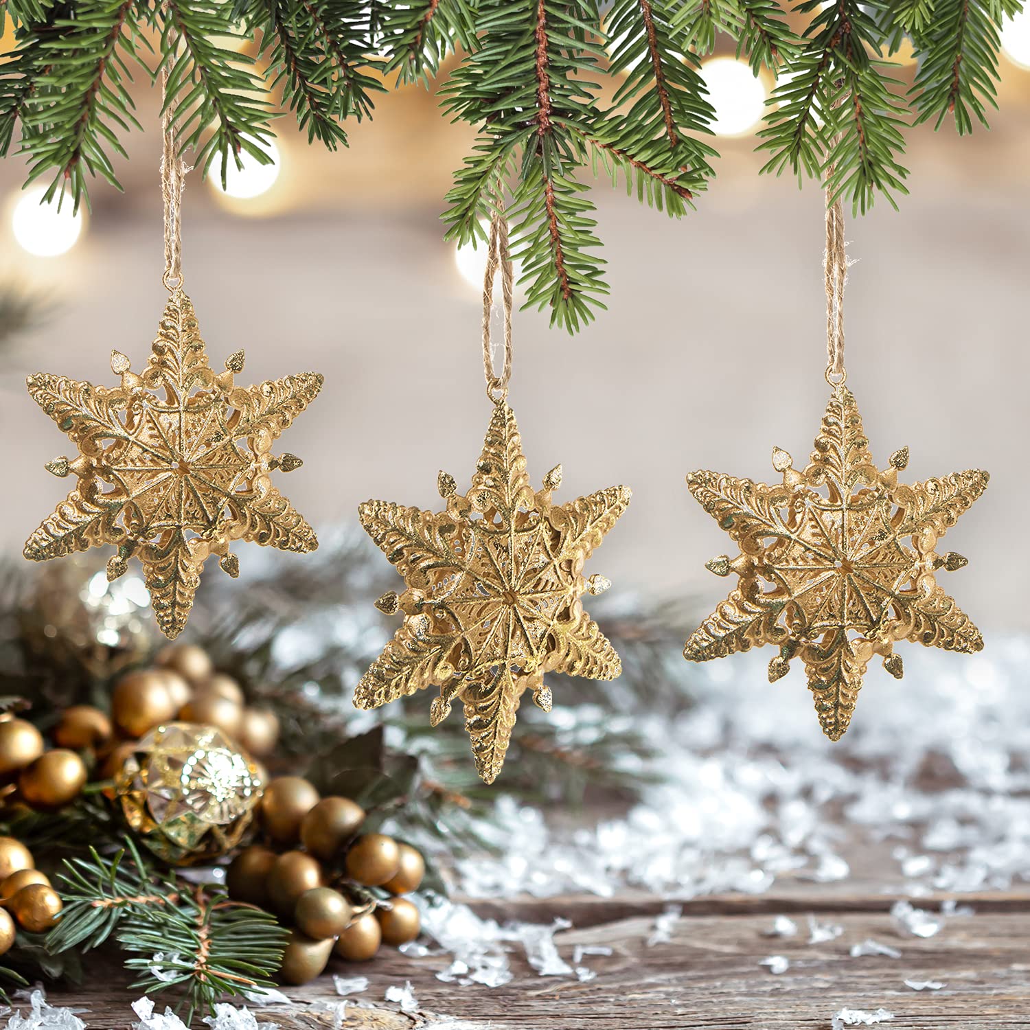 Weihnachtsbaum Aus Gold Mit Diamanten