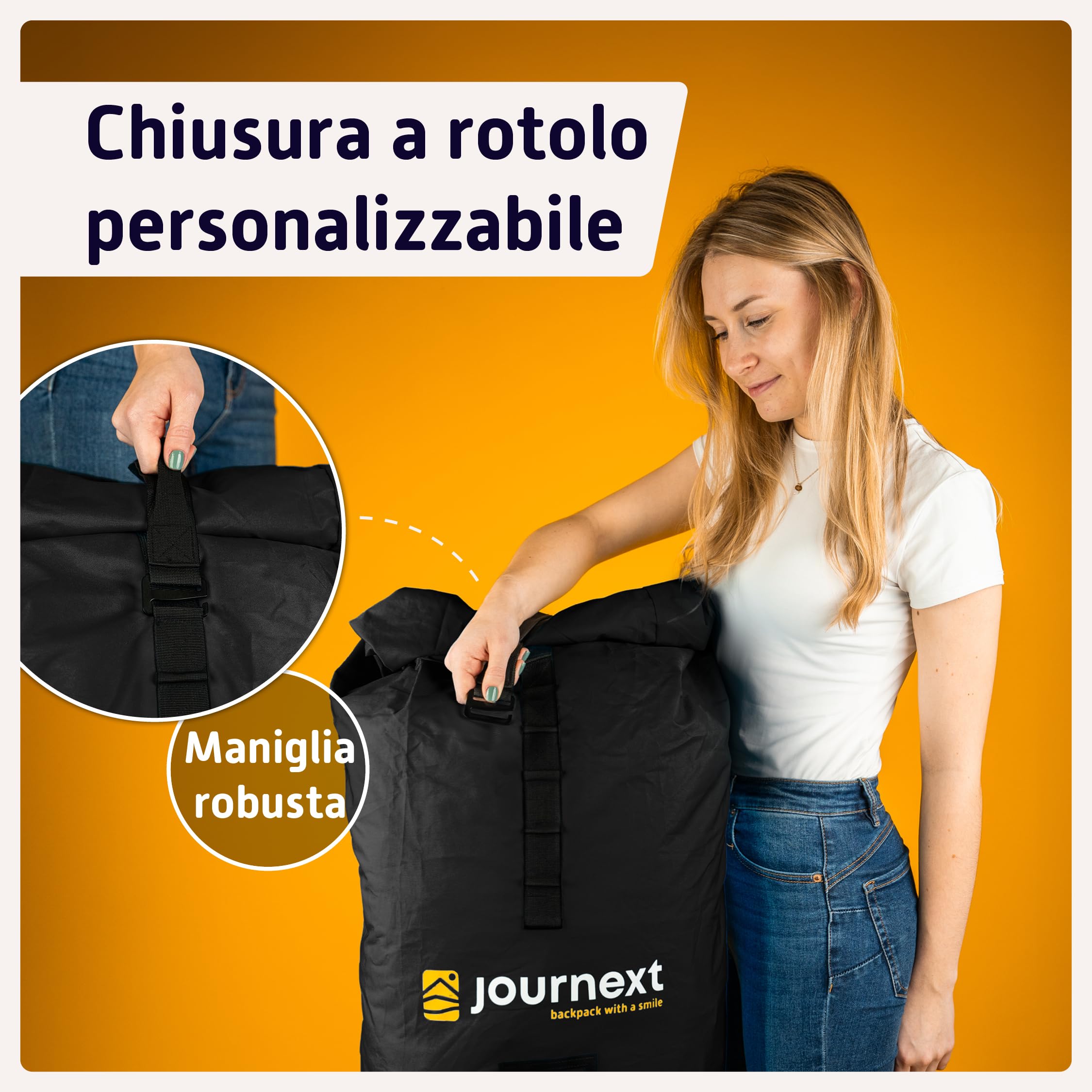Journext Backpack Cover Zaino Protettivo Unisex-Adulto