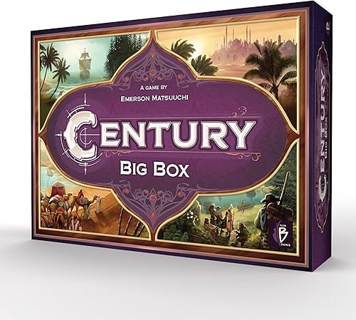 Miniatura 2 de Century Big Box Juego de mesa – Colección completa de trilogía para aventuras comerciales globales – Juego de estrategia para niños y adultos, a
