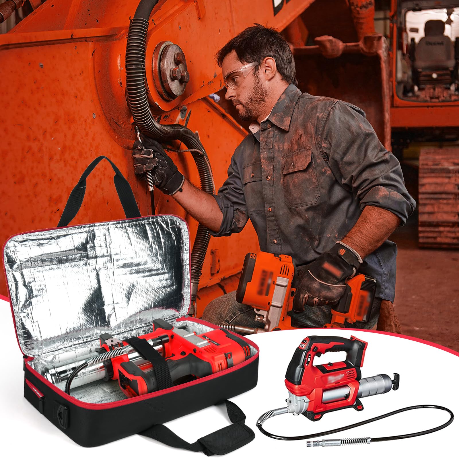 2646 21ct Milwaukee 18 Volt Grease Gun Electric Tool 2646-21CT