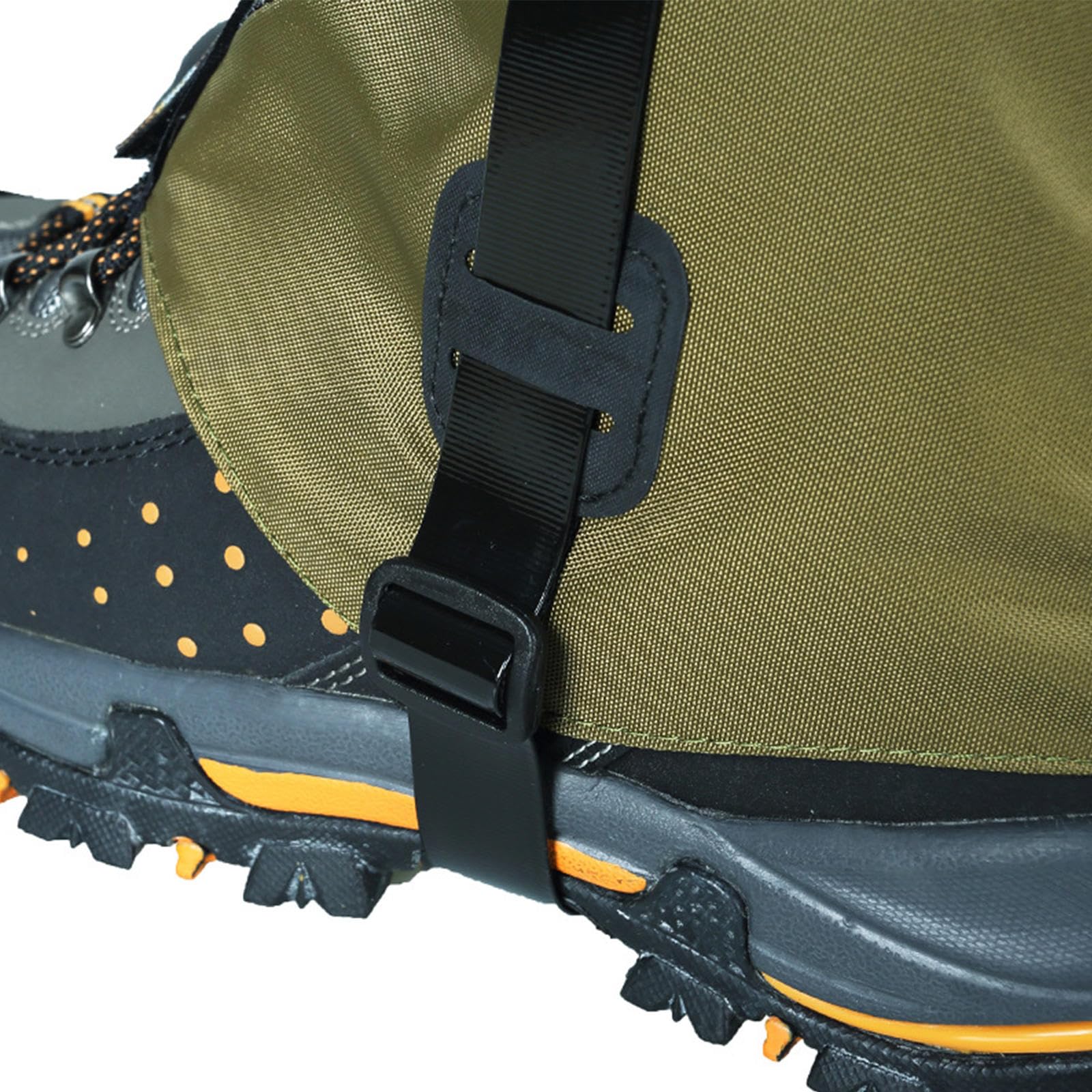 Guêtres de Jambe de Camouflage Couvre-Chaussures Imperméables, Guêtres de Chaussures Respirantes pour Hommes et Femmes, Guêtres de Bottes de Neige Réglables pour La Randonnée, Le Ski