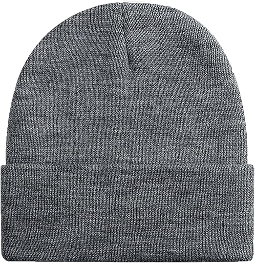Rosoz Beanie for Men Women Cuffed Knit Hat Winter Beanies Skull Cap Unisex