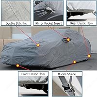 Vista 4 de Funda de coche para BMW Z4 XTREMECOVERPRO PRO Series 2019, 2020, 2021, 2022, 2023, 2024, 2025, color gris