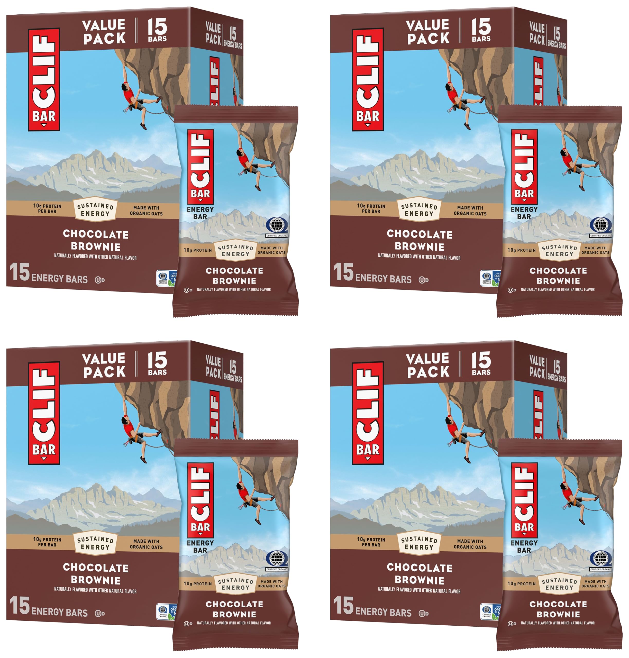 CLIF BAR Protein Energy Bars, Crunchy Peanut Butter, 15ct — Amazon image 20