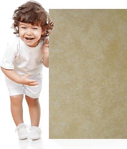 Miniatura 9 de Hojas de papel de pergamino de 25 años  24 Bond póster de 12 x 18 pulgadas tamaño grande 60 libras no es peso de la tarjeta semblancia de pergamino