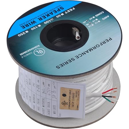 4-Conductor Loud Speaker Cable 