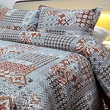 كوفرتة سرير كبير من فاميلي بد، مقاس 240 × 240 سم - 3 قطع - 151