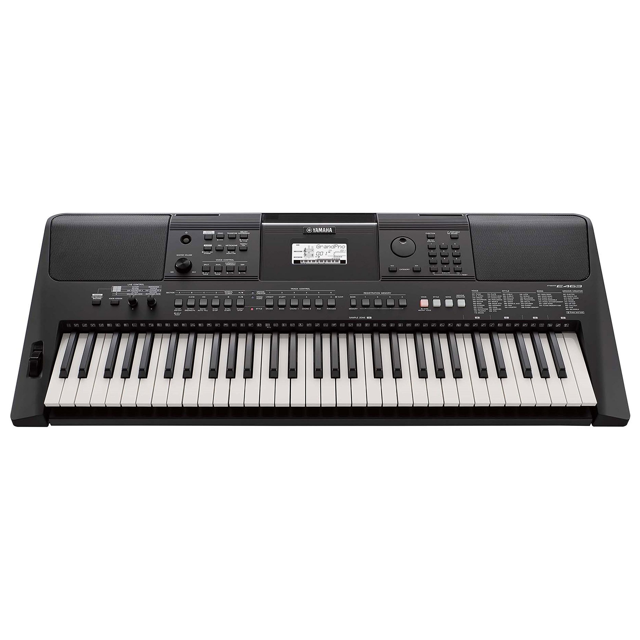 Yamaha Digital Keyboard PSR-E463 – Tastiera Digitale ideale per