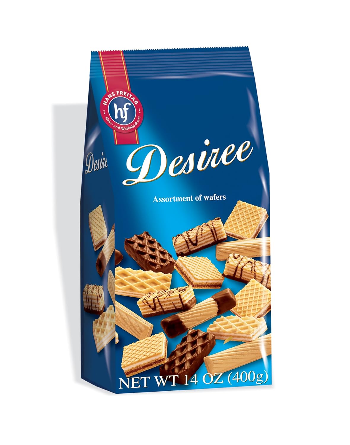 Hans Freitag Desiree Assorted Wafers, 14-Ounces (Pack of 5)