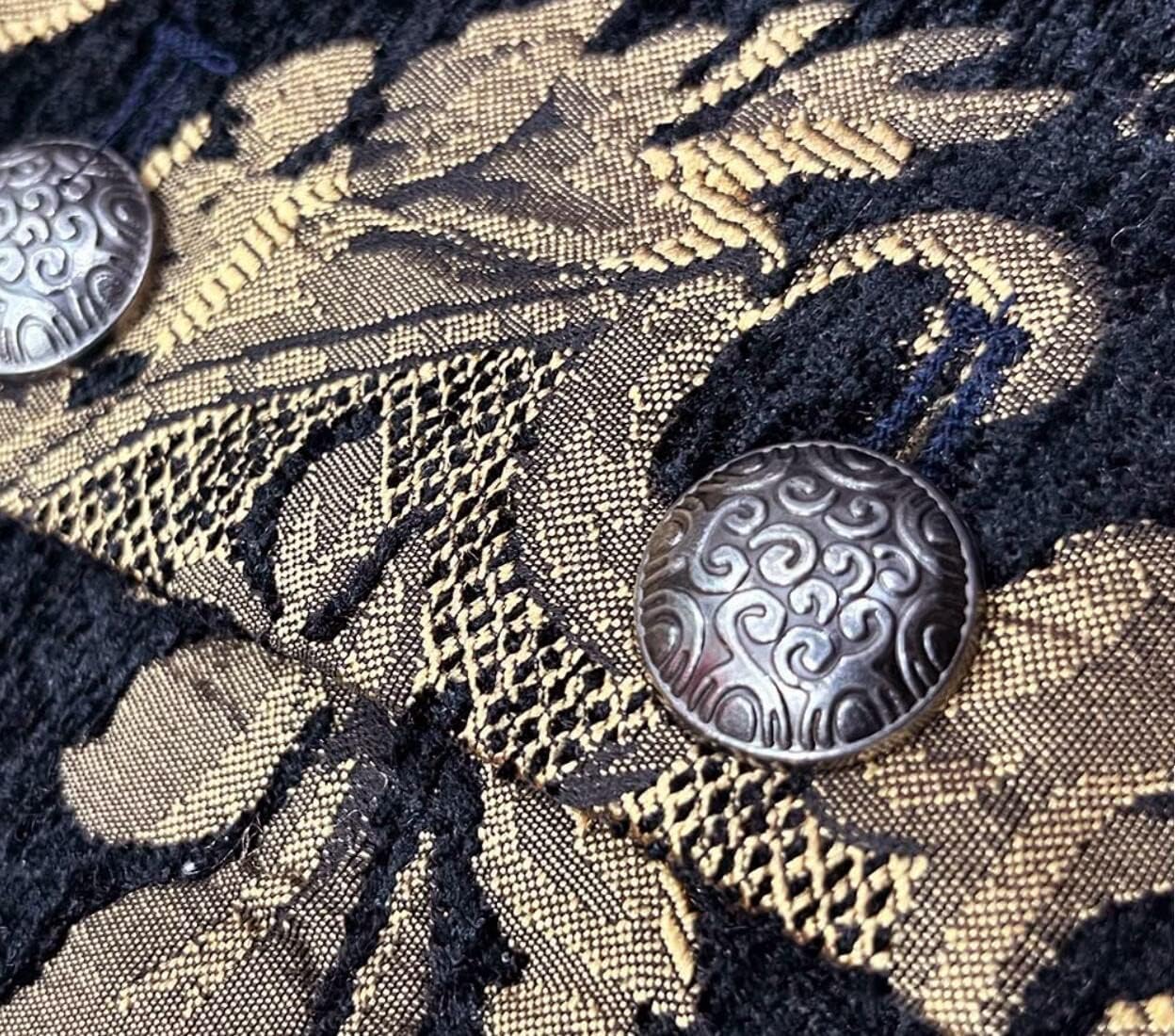 Mens Victorian Steampunk Vest Gothic Corset Waistcoat Masquerade Outfit Dress Jacquard Goth Suit Costume - Image 6